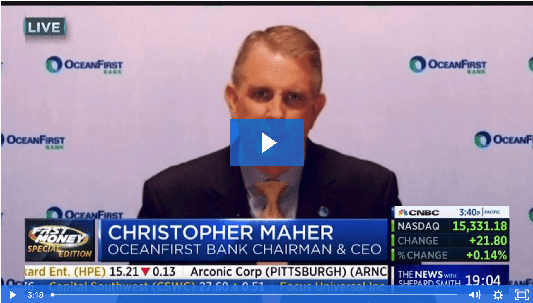 Chris Maher on Fast Money CNBC