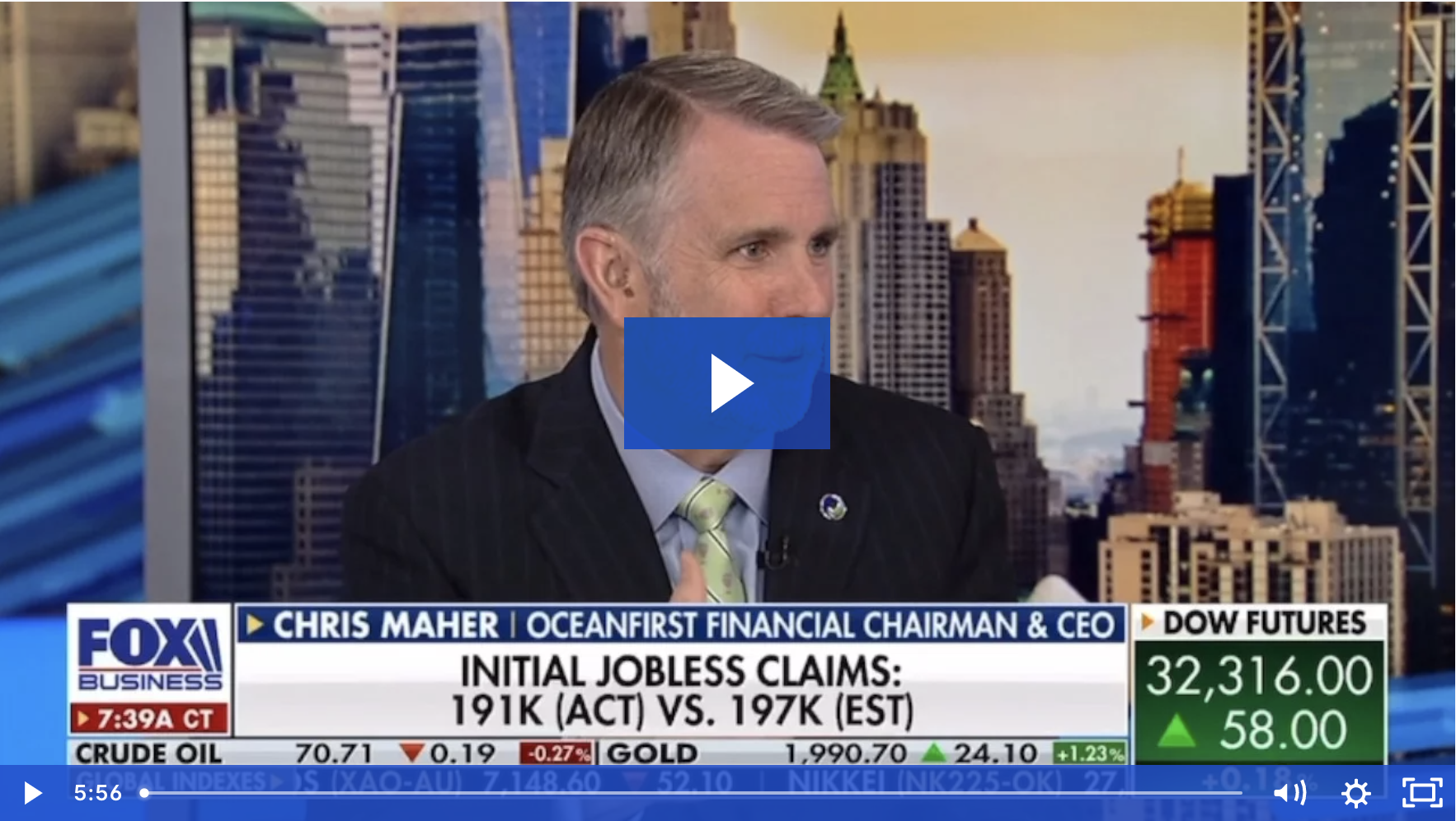Chris Maher on Fox Biz